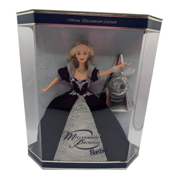 Collectible 2000 Special Millennium Edition Millennium Princess Barbie #24154 - Picture 1 of 11